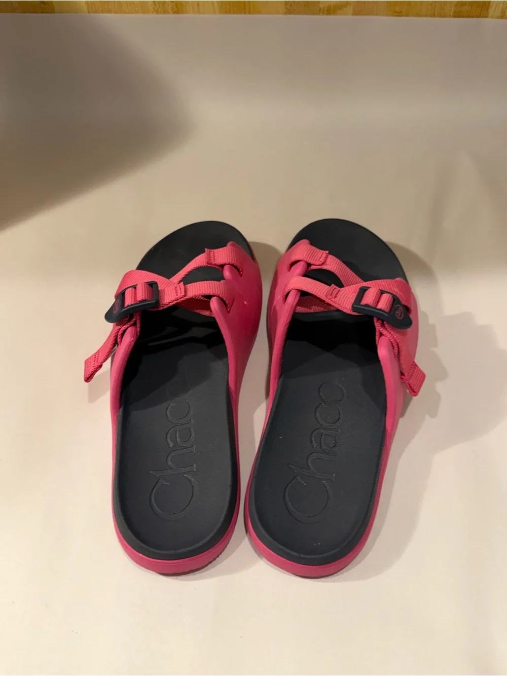 Chaco Kids Chillo Slides Active Pink Comfort Sandals